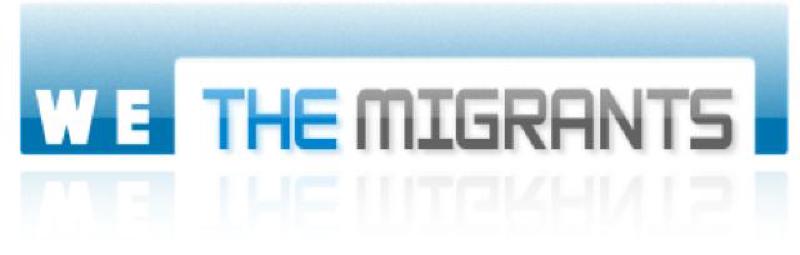 We The Migrants logo concept 2