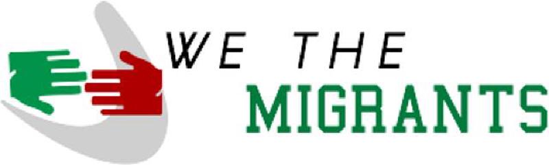 We The Migrants logo concept 1