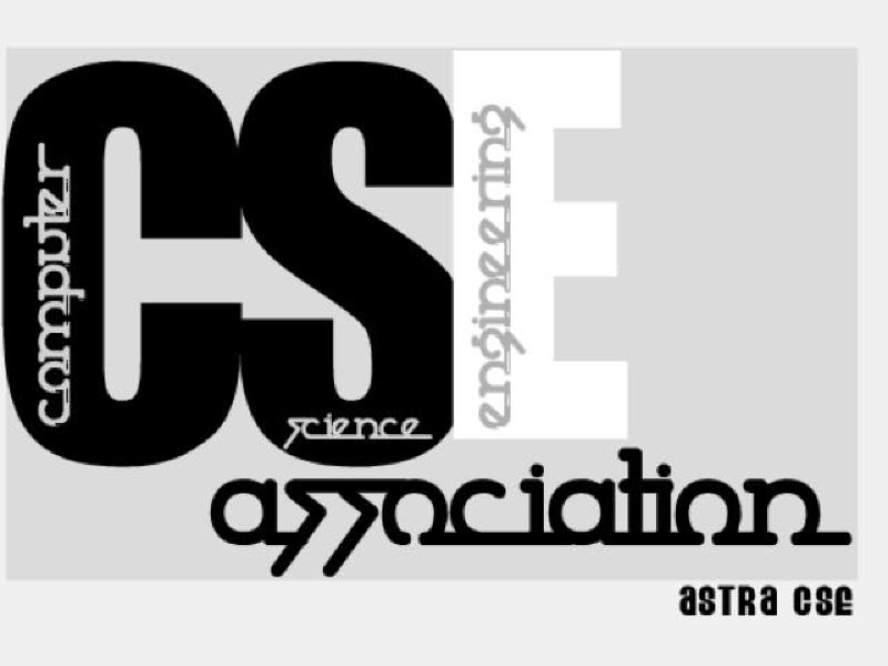 CSE Association A.S.T.R.A. logo with four quadrants showing abstract symbols: a flame, a figure, a chess piece, and a yin-yang