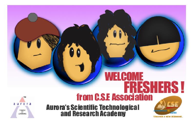 Welcome Freshers banner