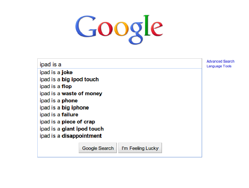 Ipad is a ... ?