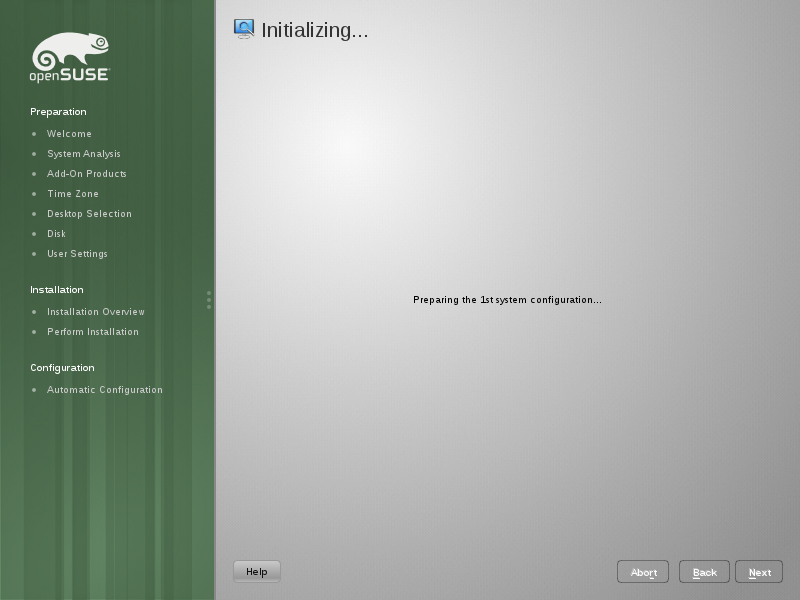 Perform Installation saving bootloader configuration