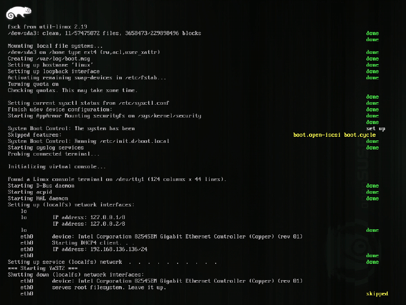 Automatic Configuration progress bars