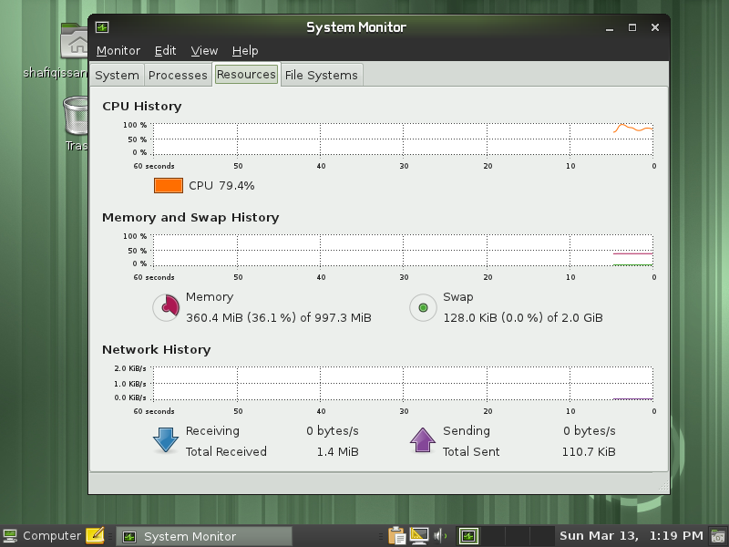 GNOME desktop with fwm2 taskbar showing xterm, fvwm2, openSUSE, Graphics, Tools, Shells